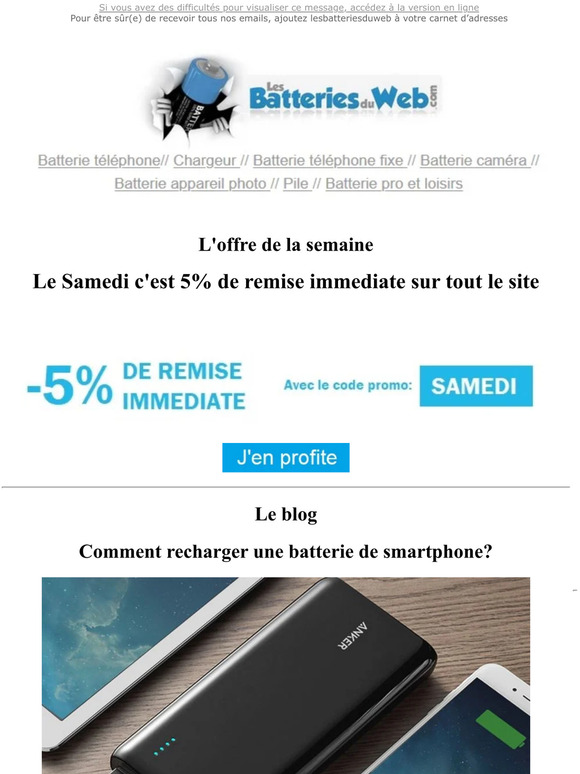 Newsletter Septembre 2022 | Le Samedi c'est moins cher