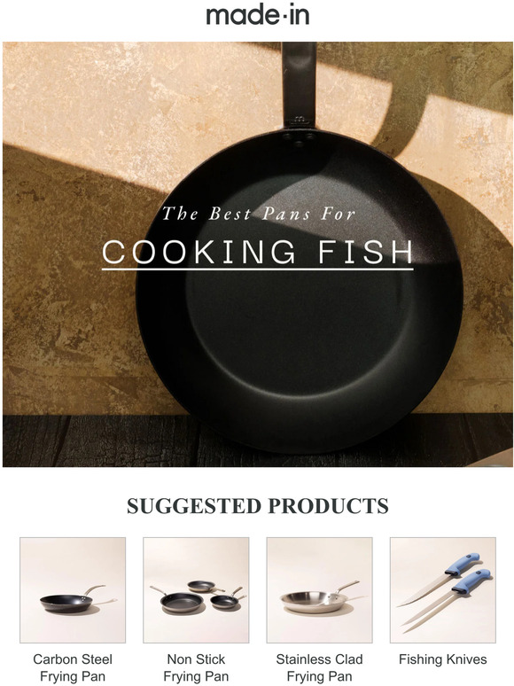 Made In : The Best Pans for Cooking Fish | Milled