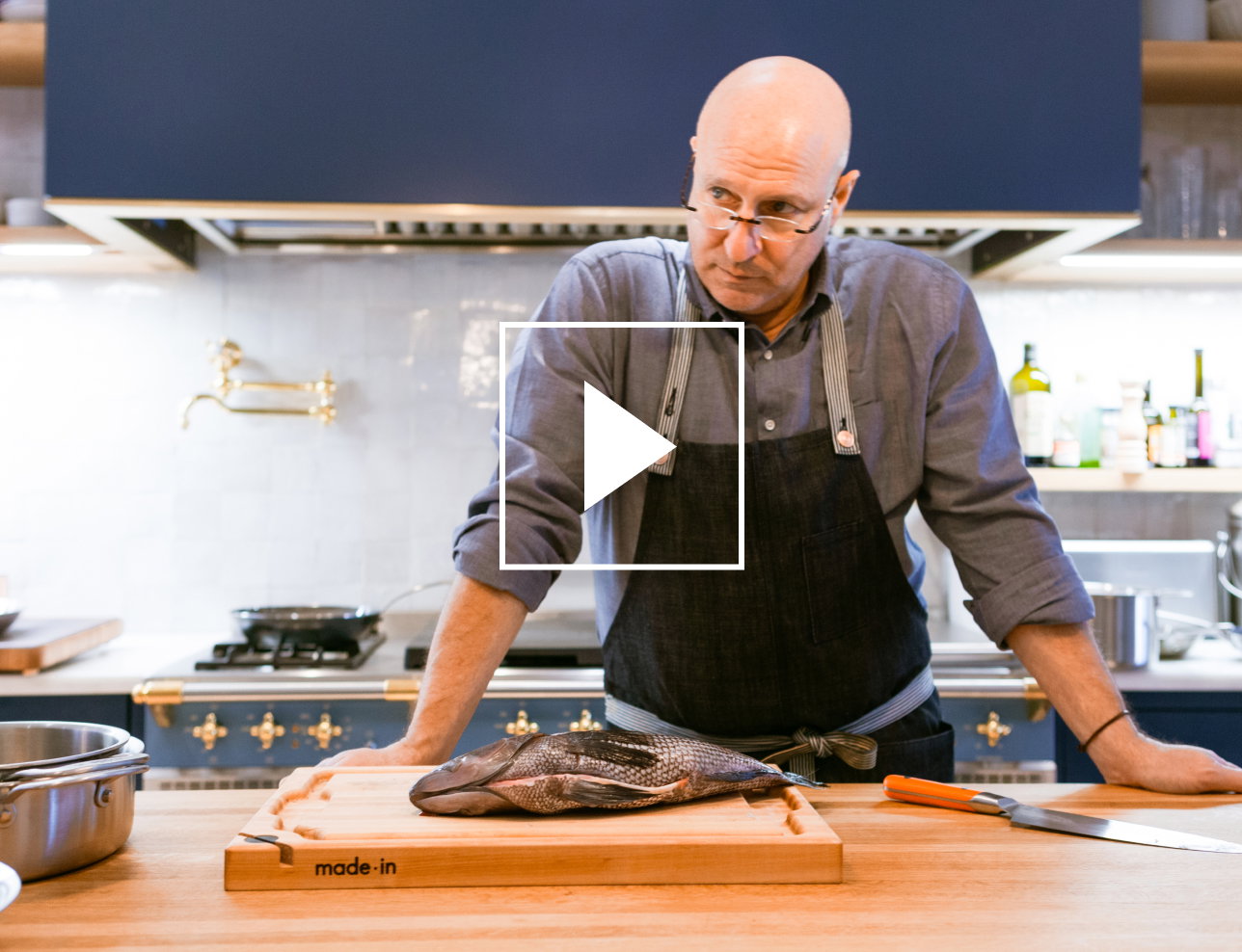 Learn how to cook fish with Chef Tom Colicchio
