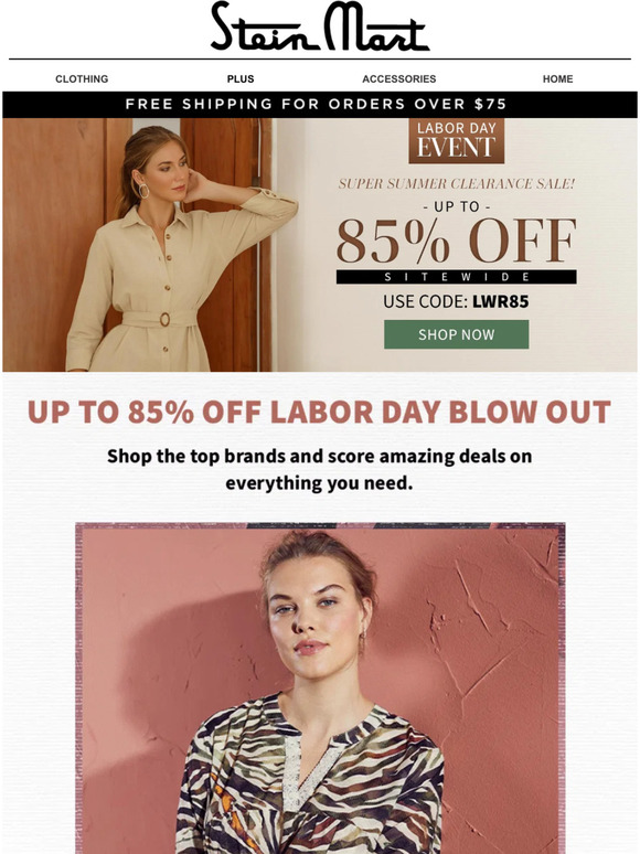 Stein Mart: Big Sunday Sale | Save Up To 50% Off! | Milled