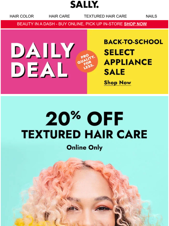 20% Off For All Curls - Online Only