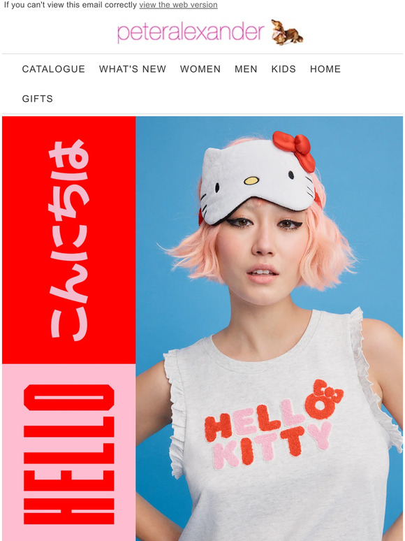 Peter Alexander Hello Cute! Peter's New Collection Has Arrived! Milled