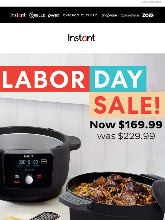 instanthome Precision Cooking + Precision Savings ️ Milled