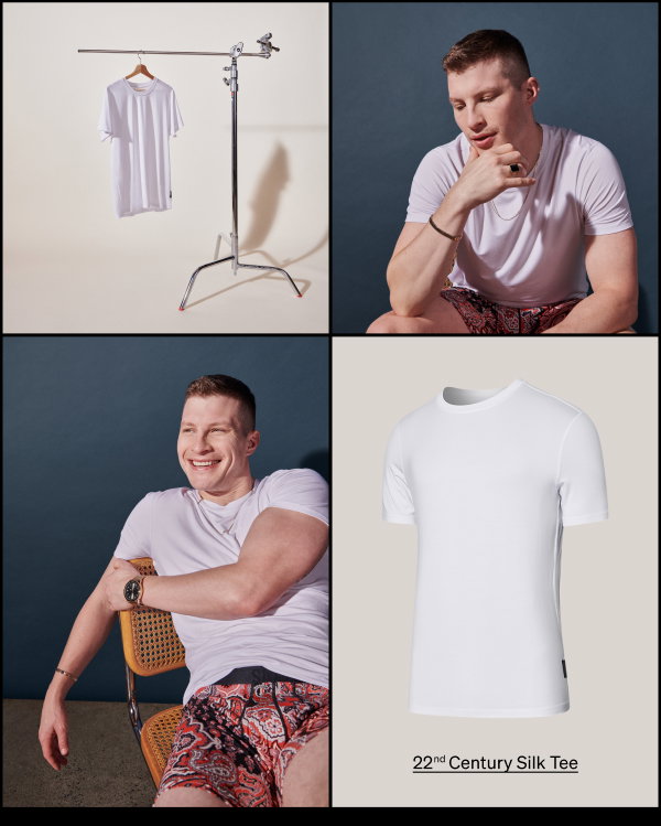 22nd Century Silk Tee