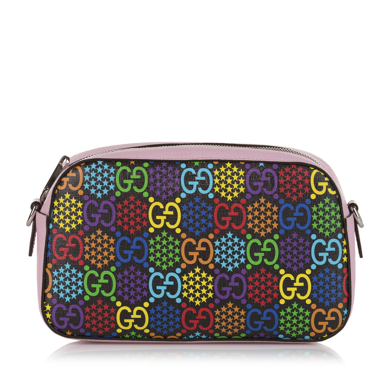 Psychedelic Bag aus Canvas in Rosa / Pink