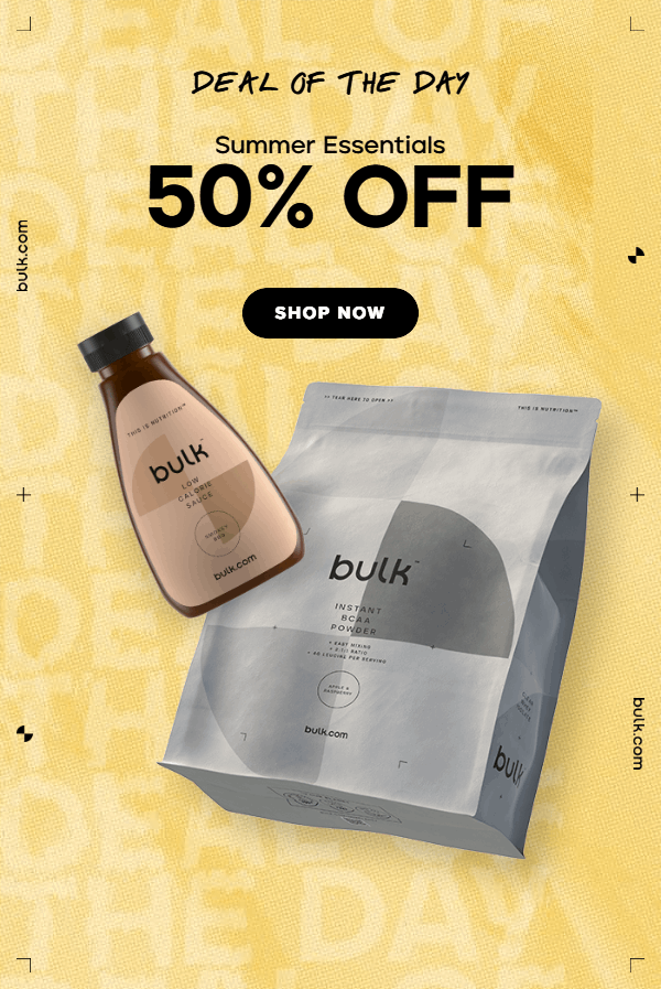 Deal of the Day summer essentials 50% off