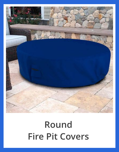 Round Fire Pit Covers