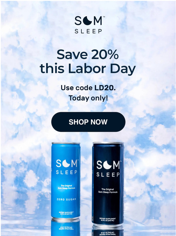 Labor Day Sale: 20% off + free shipping