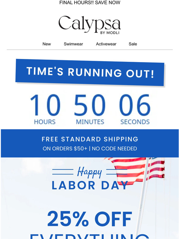 SALE ENDS TONIGHT!!!