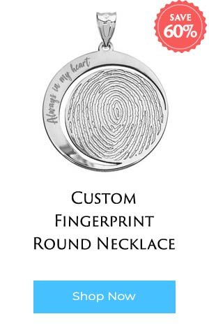 Custom Fingerprint Necklace