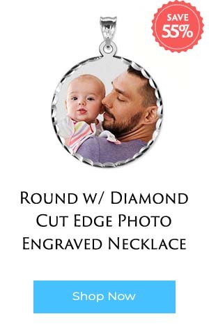 Round Photo Necklace