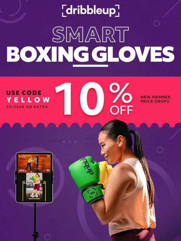 Dribbleup  Smart Boxing Gloves