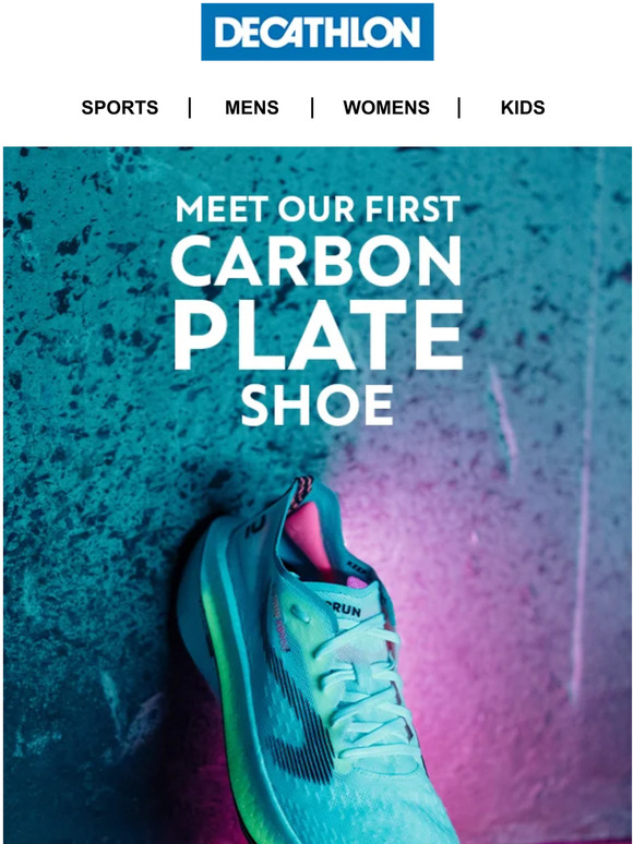 DECATHLON Meet our first carbon plate super shoe 👀 Milled