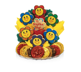 Smiling Face Daisies BouTray