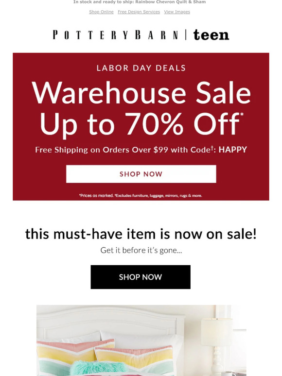 West Elm Now on SALE and we wanted you to be the first to know! Milled