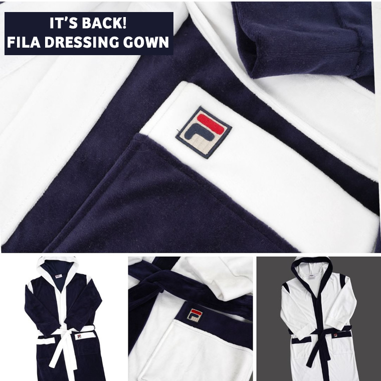 80s Casual Classics DON T MISS OUT FILA DRESSING GOWN IS BACK Milled