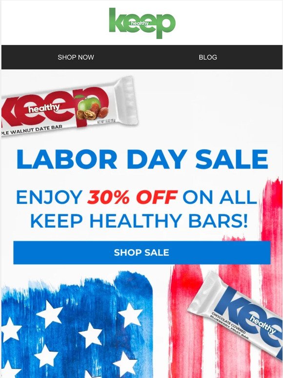 LAST CALL for 30% OFF Keep Healthy!