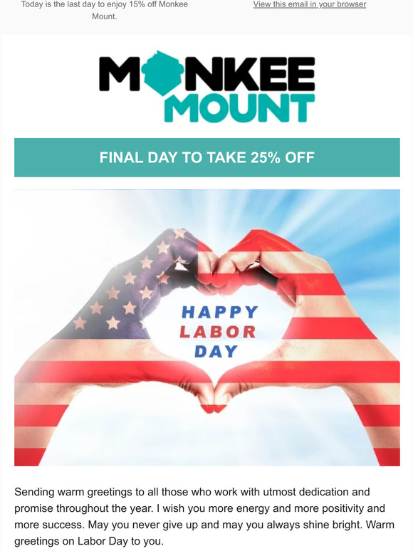 HAPPY LABOR DAY