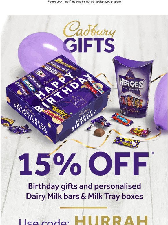 Cadbury Dairy Milk Chocolate Gift Box Personalised Hamper Birthday Happy  Easter | eBay