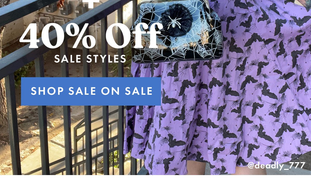40% Off Sale Styles