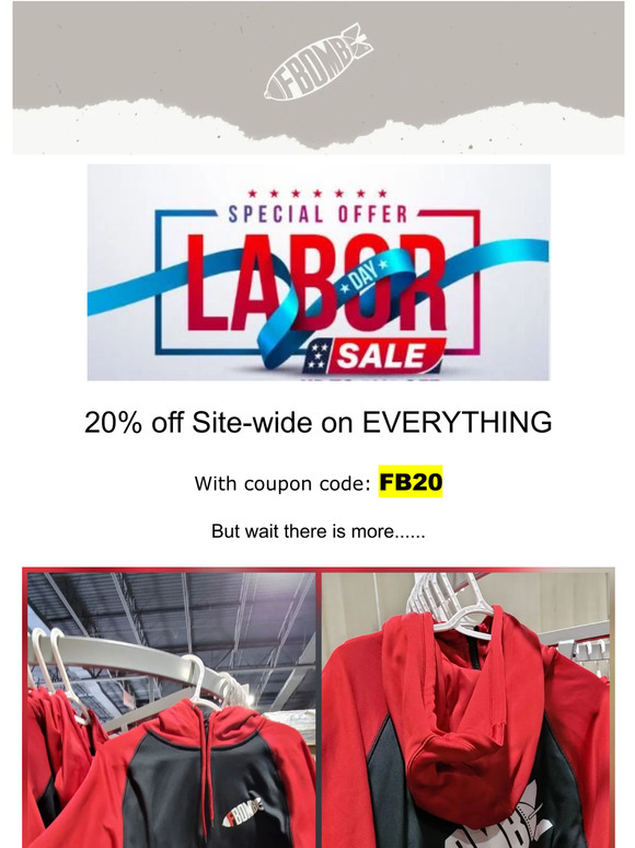 Special Labor Day Sale 🧨