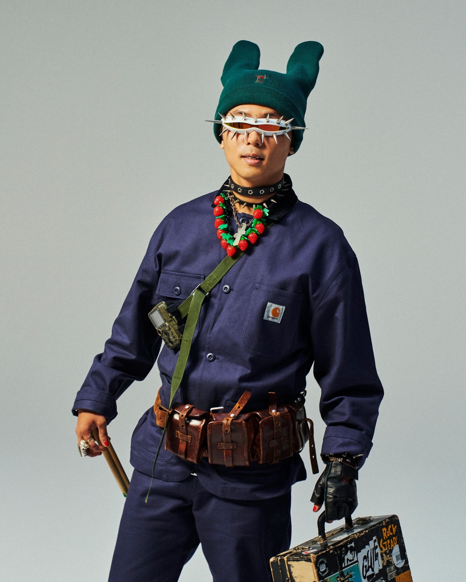 Carhartt WIP x Kunichi Nomura Tripster Carhartt WIP x Kunichi Nomura Michigan Blazer Flour Men\u0027s - FW22 - US