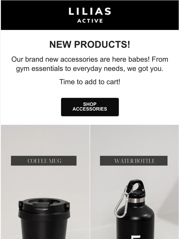 Just Dropped: New Accessories