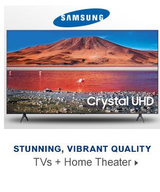 Shop TVs + Home Theater
