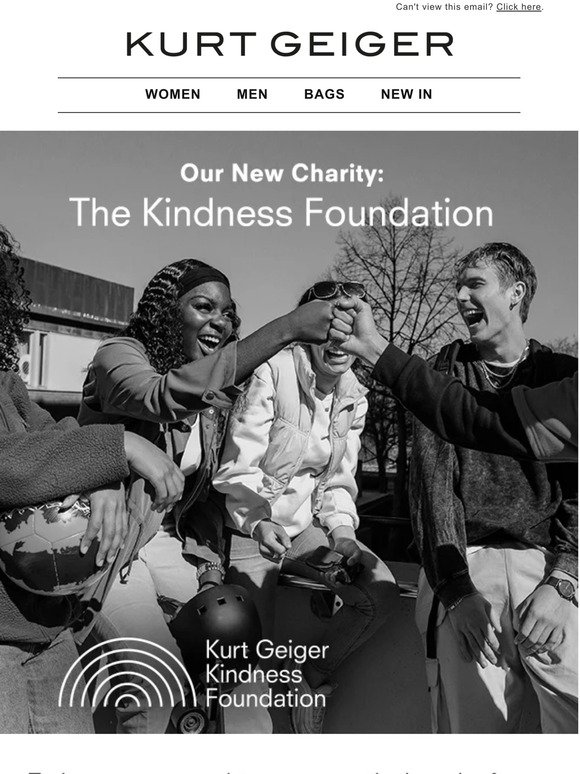 Kurt Geiger’s Kindness Foundation