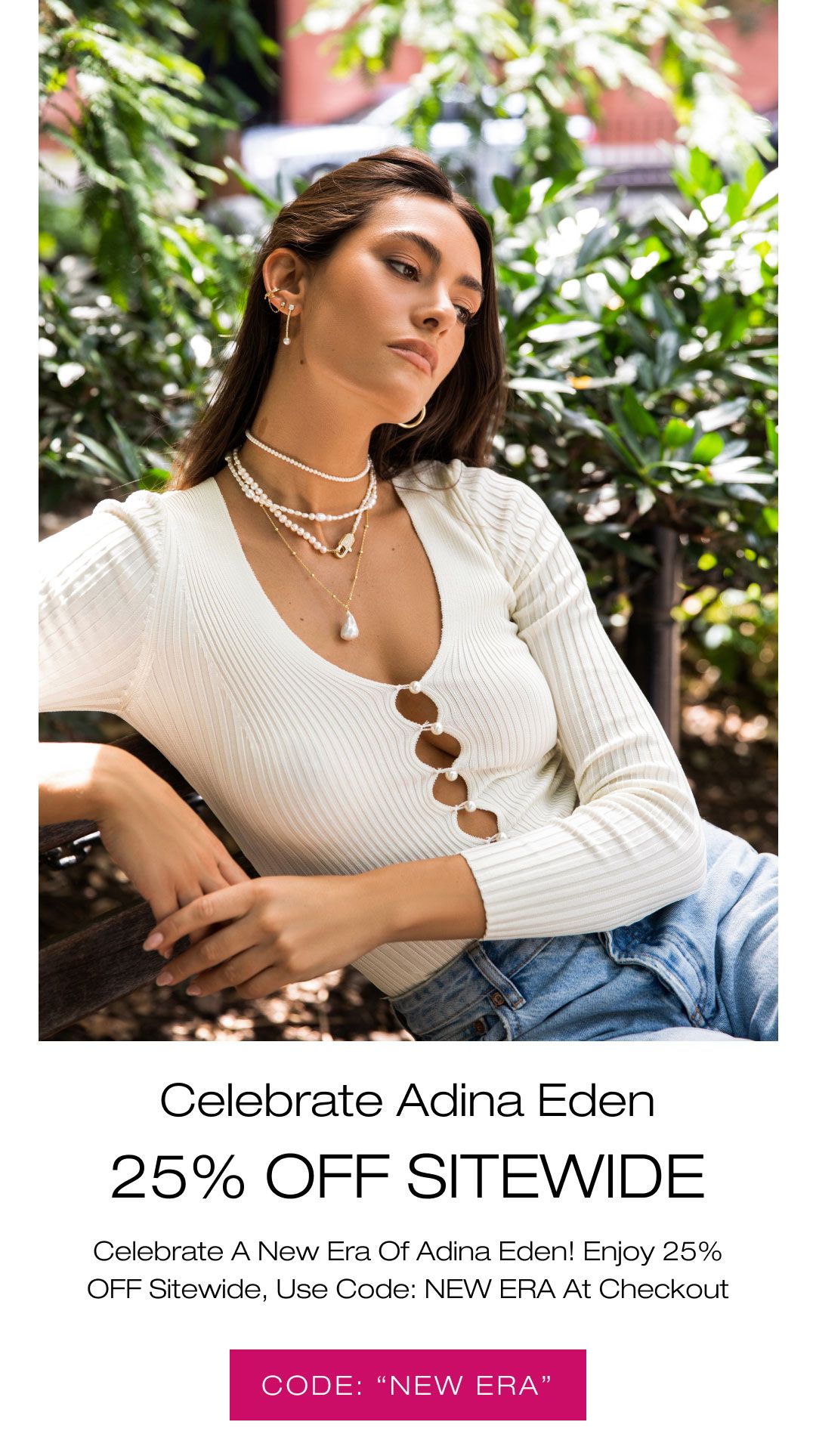 Adinas jewelry clearance discount code