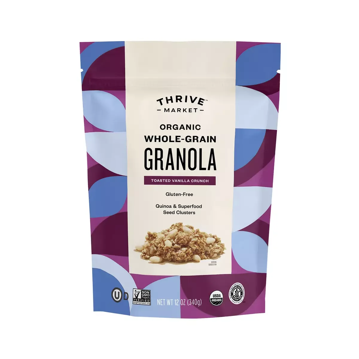 Organic Whole-Grain Granola, Toasted Vanilla Crunch