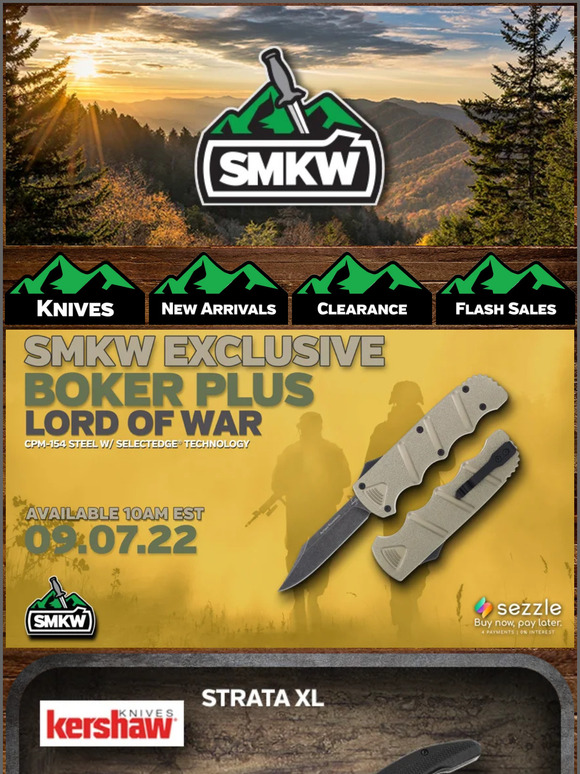 Smoky Mountain Knife Works Get an EDGE! Milled