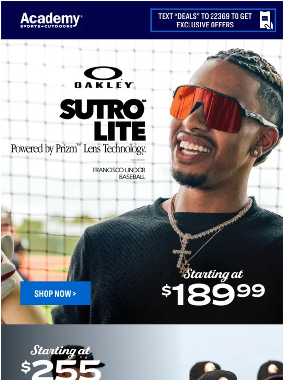 Academy Sports + Outdoor: ? See it in Prizm™ with OAKLEY'S Sutro Lite |  Milled