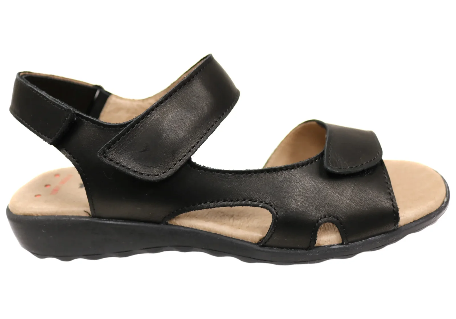 Image of Flex & Go Carmella Womens Comfortable Leather Sandals Made In Portugal