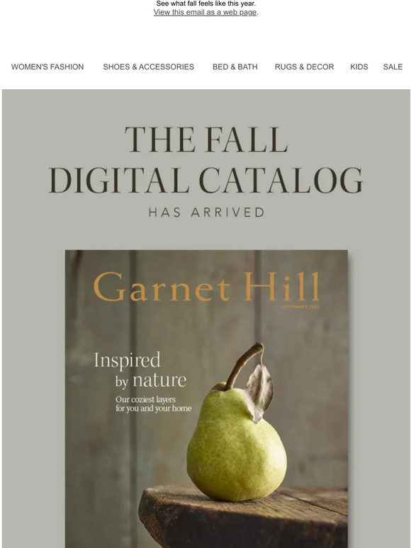 Hill The Fall Digital Catalog is here. Milled