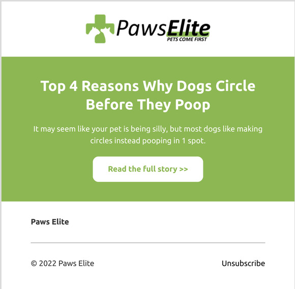 Does your dog circle before they poop?