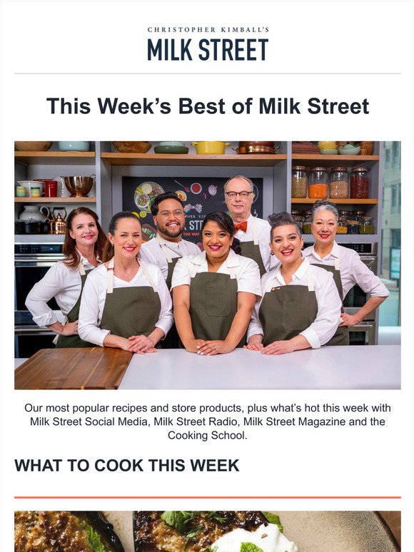Milk Street Kitchen: Jammy Pizza and Basil-Less Pesto | Milled