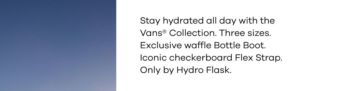 Hydro Flask Vans Limited Edition Collection 24oz Wide Mouth Waffle Boot