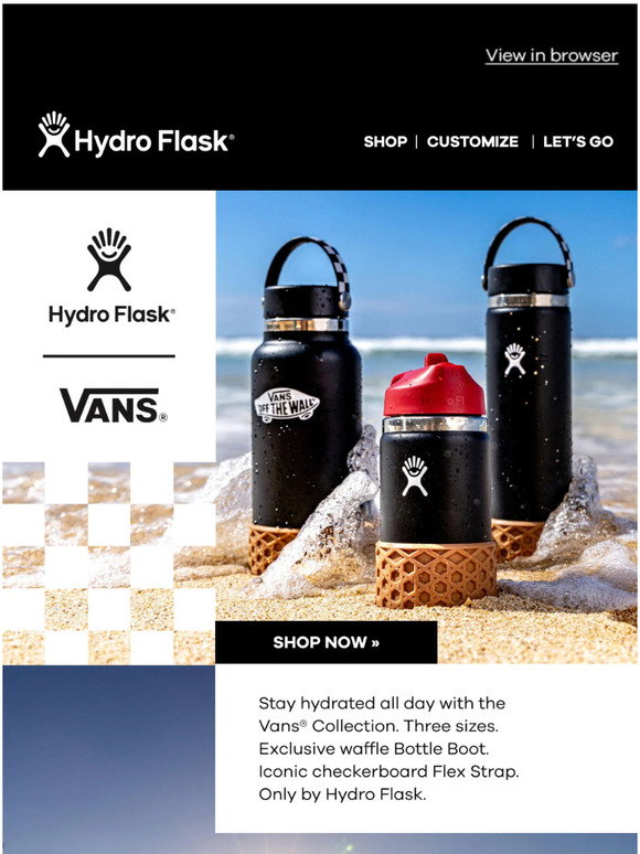 Hydro Flask: Vans® Collection now in stock | Milled