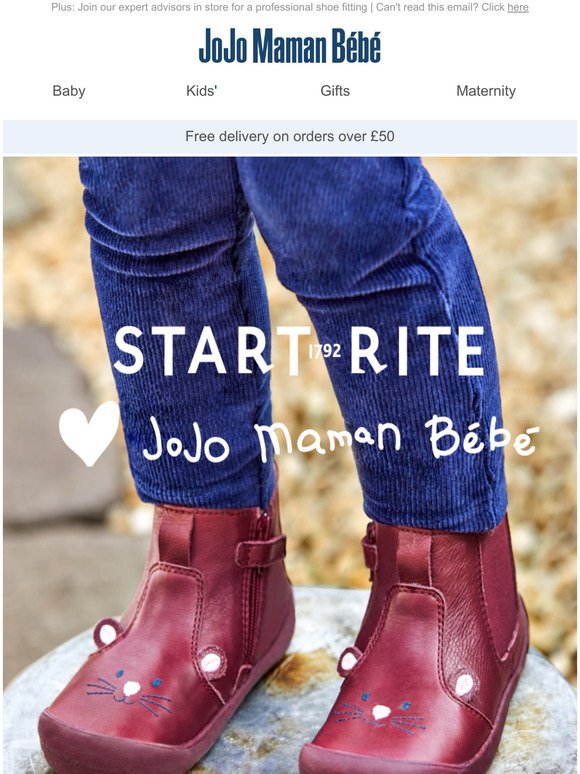 NEW autumn collection: JoJo x Start-Rite