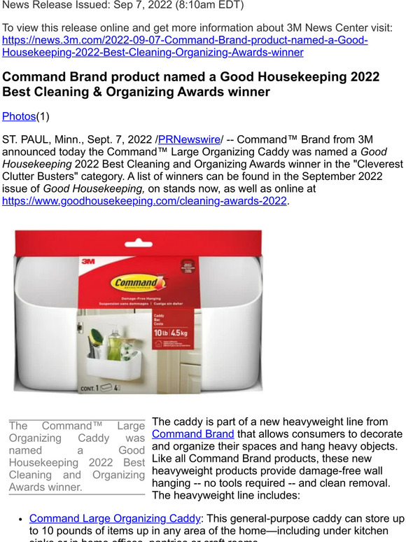 2022 Good Housekeeping Best Cleaning & Organizing Awards