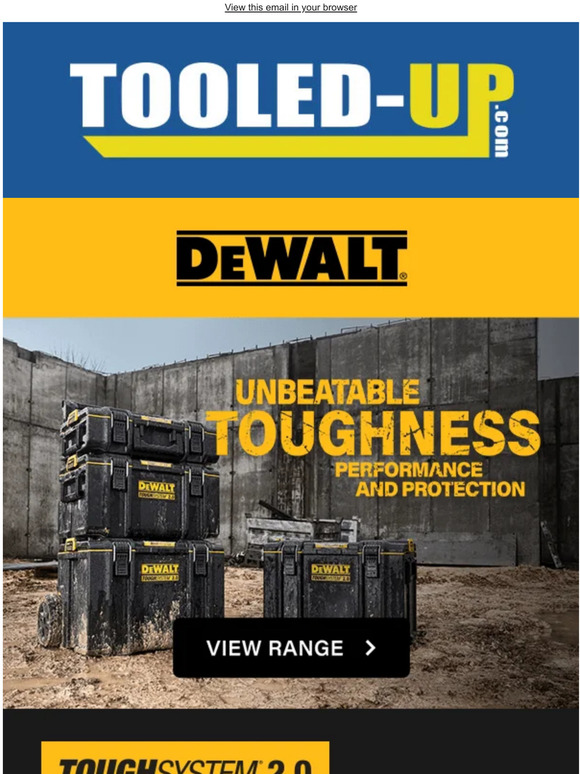 Tooled Up 🔨 Dewalt Tough System 2 0 And Tstak Tool Storage Systems Milled