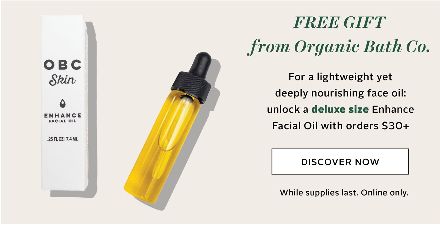 FREE GIFT FROM ORGANIC BATH CO.