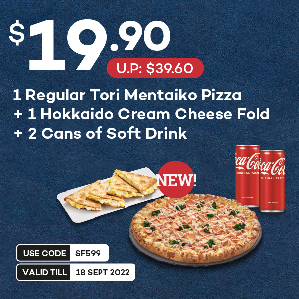 Domino's Pizza] Mega Monday 50% OFF Any Pizza at Menu Price code