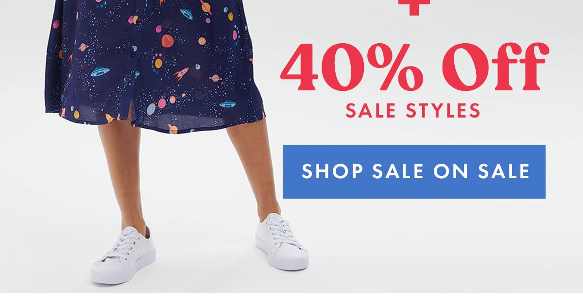 40% Off Sale Styles