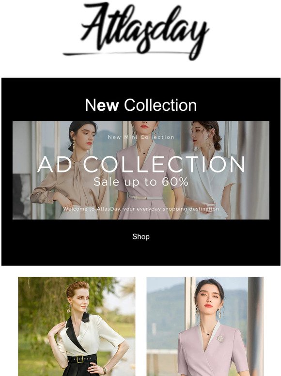 AD collection | New styles already on the AtlasDay ❤️