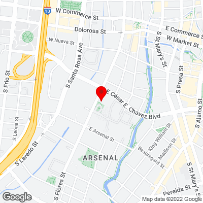 Google Map of 516 S FLORES STREET