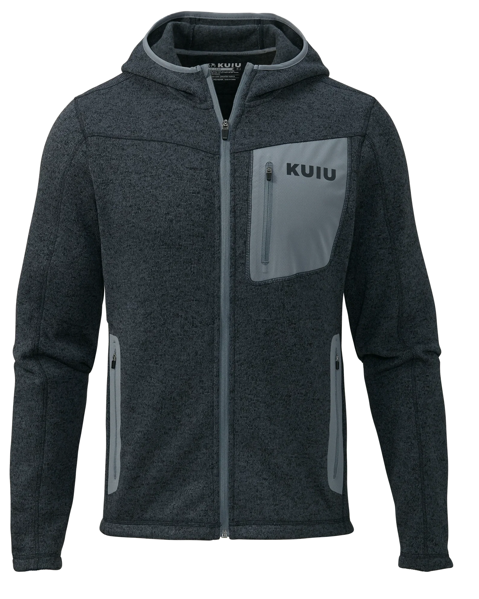 Image of BASE CAMP HOODED<BR>SWEATER