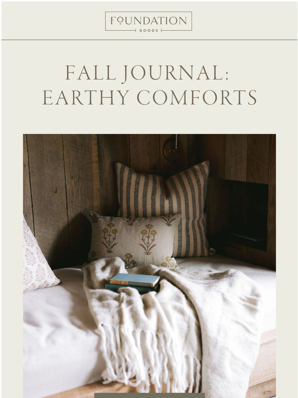 Foundation Goods Our Fall Journal is here! 🍂 Milled