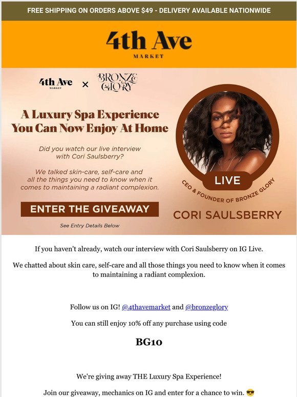 Luxurious at-home spa experience giveaway? Enter now!